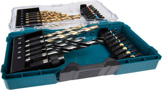 Makita Set of 29 Drills for Wood και Metal
