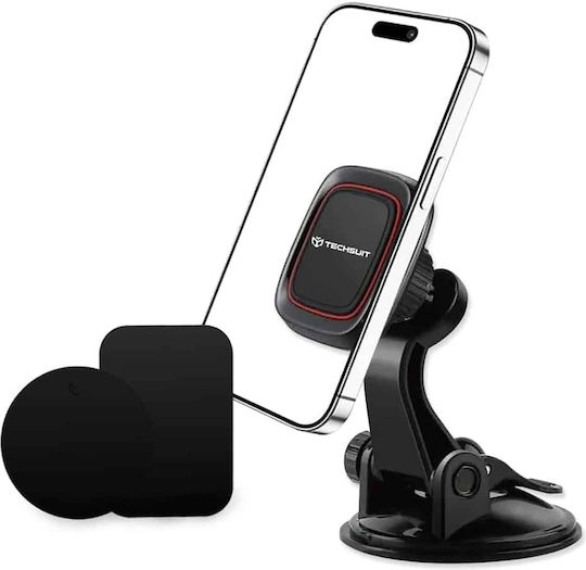 Techsuit Auto Handyhalterung mit Magnet Schwarz