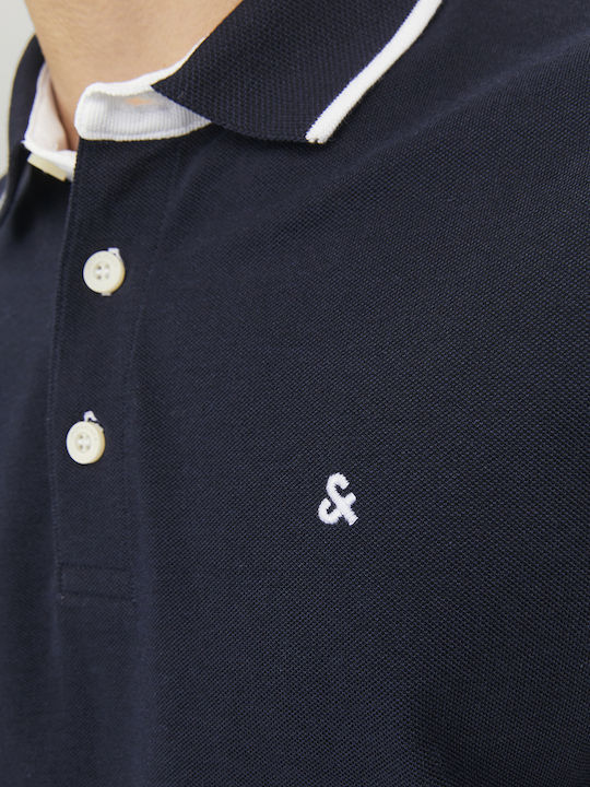 Polo Kurzarmbluse Navy Blazer, Midnight Blue