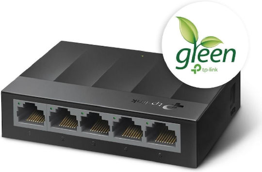 TP-LINK LS1005G Unmanaged L2 Switch with 5 Gigabit (1Gbps) Ethernet Ports