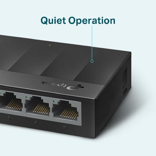 TP-LINK LS1005G Unmanaged L2 Switch with 5 Gigabit (1Gbps) Ethernet Ports