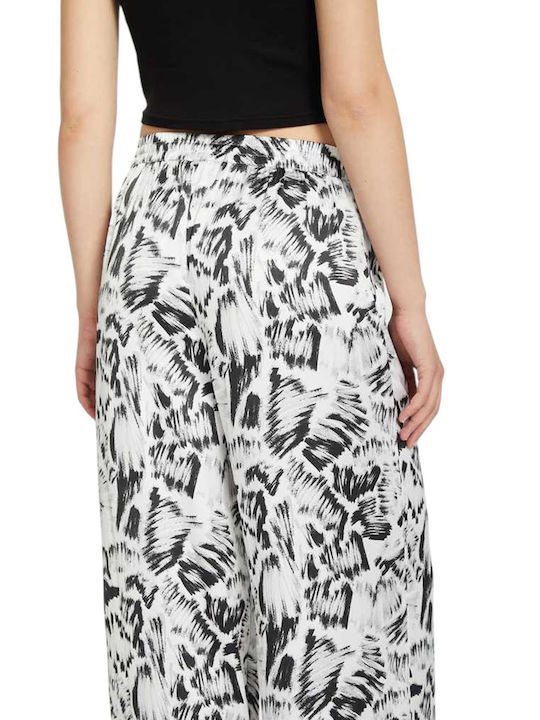 Alix Women's Fabric Trousers black/white