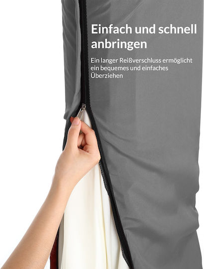 Deuba Protecție Capac Umbrelă 300x300buc în Culoare Negru 1buc