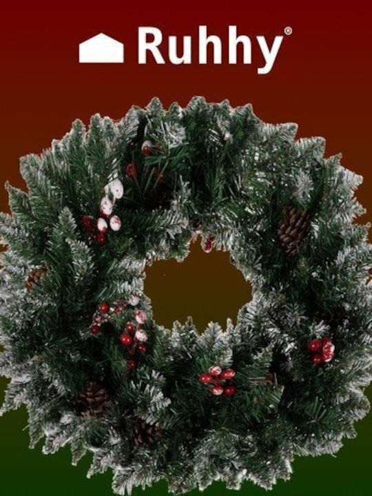 Ruhhy Christmas Decorative Wreath 45cm