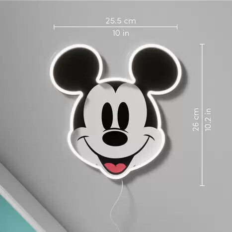 Yellowpop Disney Mickey Printed Face Wall Light