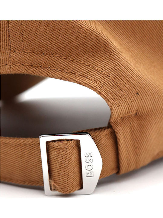 Boss Cap Zed-b-icon Logo Beige