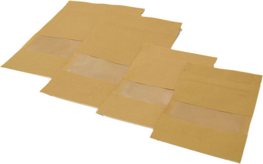 Kraft Paper Food Packaging Bag 100 Pieces