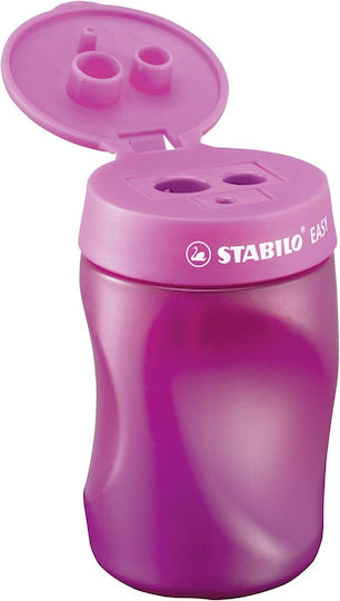 Ergonomic Pencil Set Stabilo Easygraph S Right-handed 2 Pieces Sharpener Eraser Pink