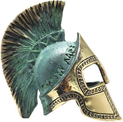 Spartanischer Bronzehelm
