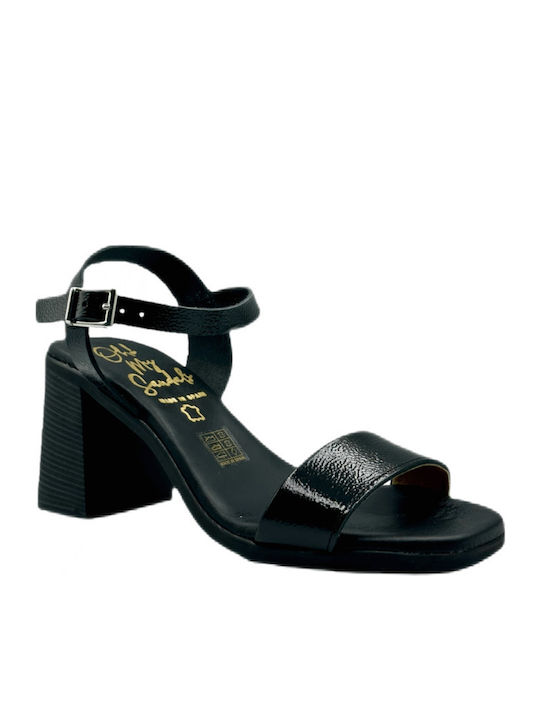 Leather Sandals Anatomic Black