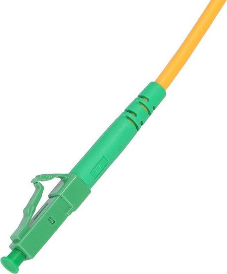 Extralink Καλώδιο Οπτικής Ίνας LC/APC-LC/APC 1m Κίτρινο