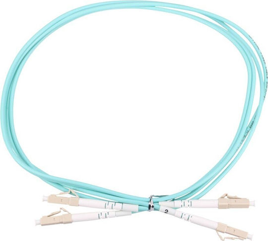 Extralink Καλώδιο Οπτικής Ίνας LC/UPC-LC/UPC 1m Πολύχρωμο