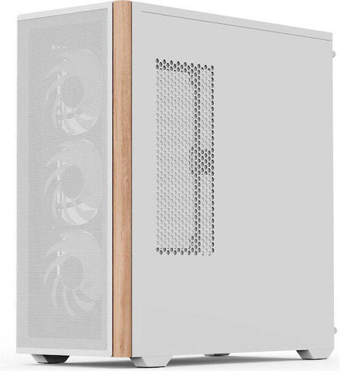 Aerocool D501A V2 Gaming Middle Tower Carcasă Calculator cu Fereastră Laterală și Iluminare RGB Negru