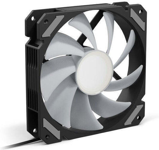 Sharkoon Mirror Case Fan Sharkoon 120mm (1500rpm) with ARGB Lighting and 4-Pin PWM Connection