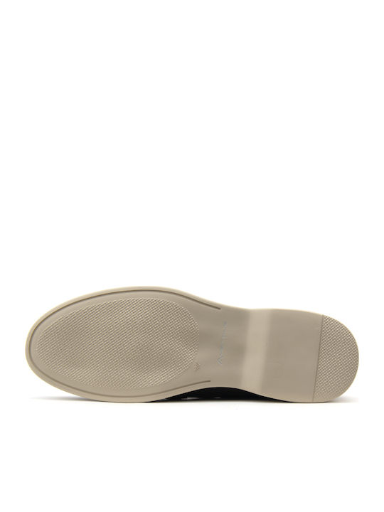 Suede Ανδρικά Loafers σε Μπλε Χρώμα
