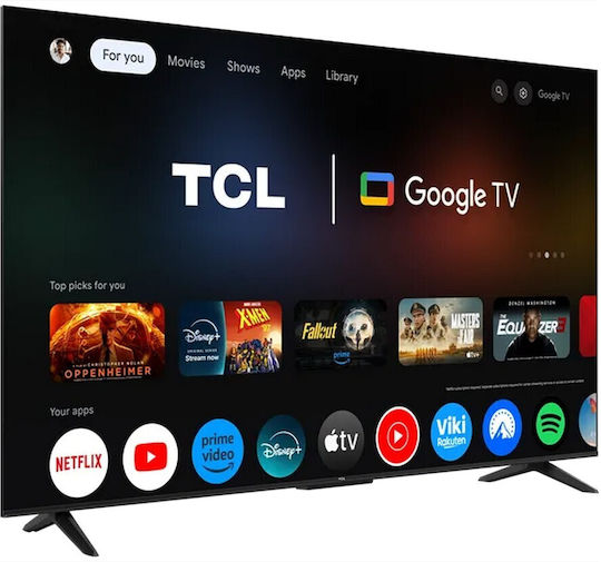 TCL Smart Τηλεόραση 50" 4K UHD LED P6K HDR (2025) 50P6K