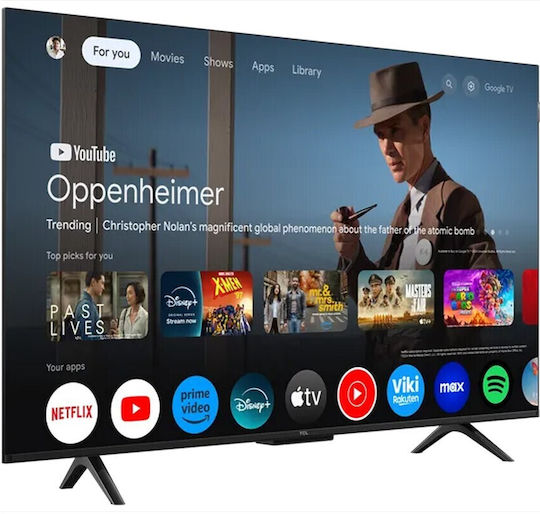 TCL Smart Τηλεόραση 75" 4K UHD LED P6K HDR (2025) 75P6K
