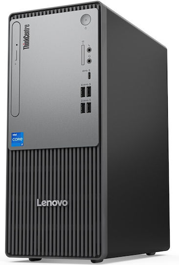 Lenovo ThinkCentre Neo 50t Gen 5 Desktop PC (i3-14100/8GB DDR5/512GB SSD/W11 Pro) with Keyboard (English US)