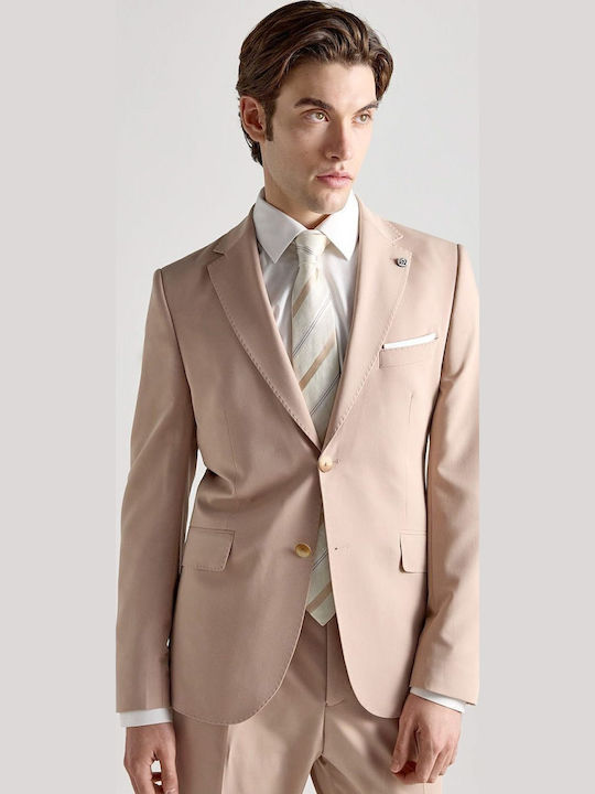 Men's Suit Salmon
