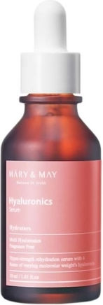 Mary & May Hyaluronics Хидратиращ И Противостареещ Серум За Лице С Хиалуронова Киселина 30мл