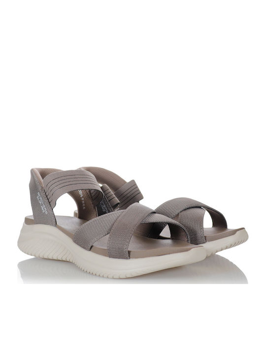 Flex 3.0 Women's Flat Sandals Sporty in Brown Color