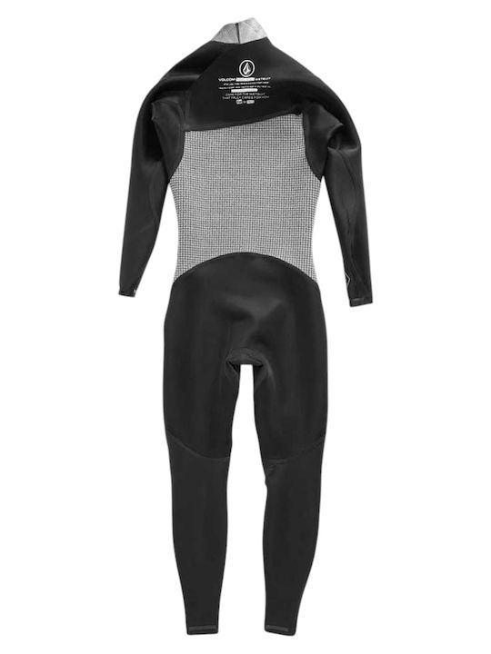 Volcom Salopetă Fullsuit Costum De Neopren Negru