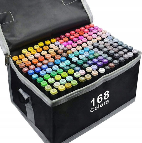 Extralink Zeichenmarker Doppelseitig Set 168Stück
