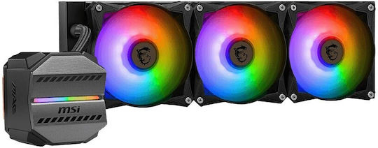 Deepcool Mystique 360 WH Water Cooling System AIO CPU with 3 Fans 120mm and ARGB Lighting