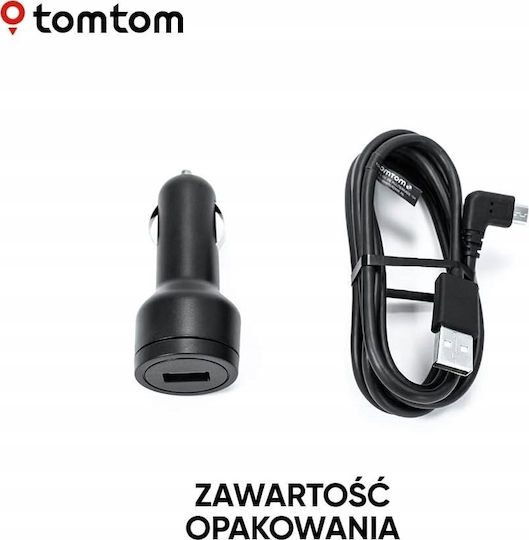 TomTom Φορτιστής Αυτοκινήτου Γρήγορης Φόρτισης με μία Θύρα: 1xUSB
