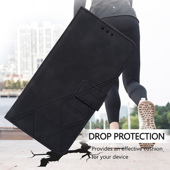 Τriangle Brieftasche Schwarz (Nothing Phone 2a / 2a Plus)