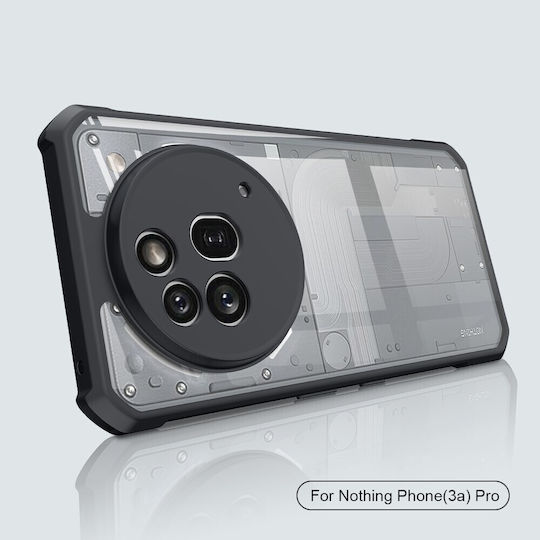 Xundd Back Cover Plastic Transparent (Nothing Phone (3a) Pro)