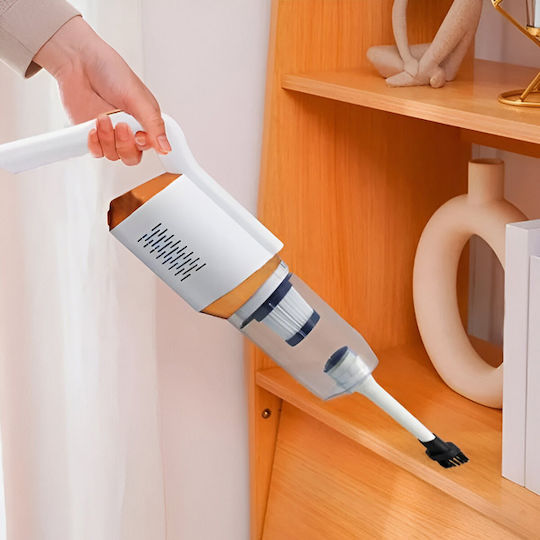 ACP 2056147 Επαναφορτιζόμενη Σκούπα 2 σε 1 Stick & Χειρός 7.4V Λευκή