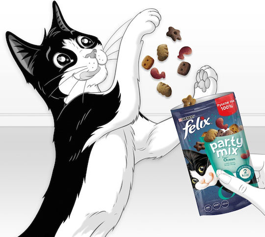 Felix Fish Treats for Adult Cats 60g