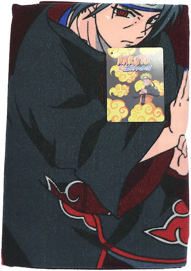 Cerda Naruto Παιδική Πετσέτα Θαλάσσης Κόκκινη 140x70εκ.