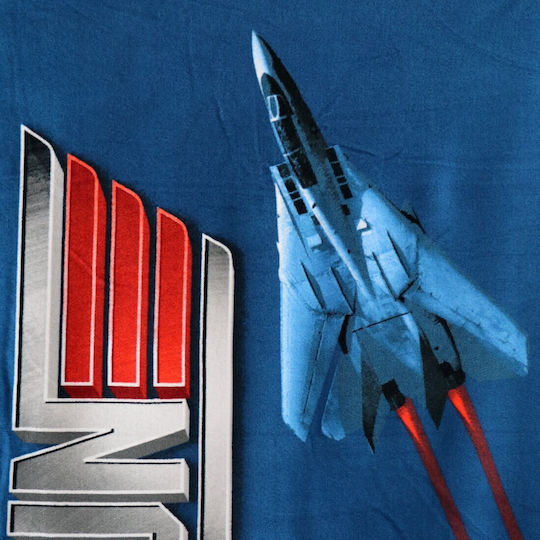 Top Gun Boys' Beach Towel - ye37016-blue