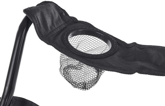 Scaun pliabil de camping negru Keltin K00409a