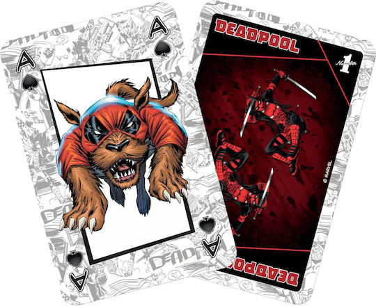 Winning Moves Waddingtons No.1 Deadpool Playing Cards Wm04686-en1