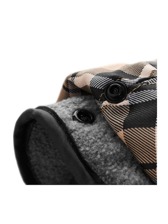 Hunter Hundemantel Wasserdicht Beige mit Rückenlänge 25 cm.