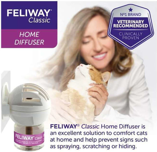 Feliway Diffuser Ηρεμιστικό Χώρου για Διαχείριση Άγχους & Στρες 48ml