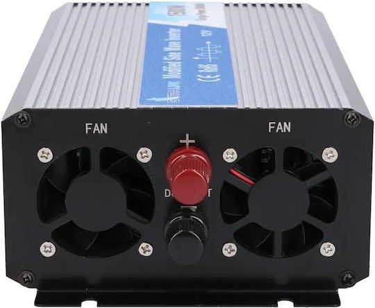 Extralink Inverter für Autos Modifizierte Sinuswelle 1500W zur Umwandlung von 12V DC in 230V AC mit 1xUSB