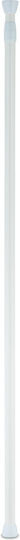 Teleskopstange aus Edelstahl Relaxdays Maße 120-220 cm Weiß