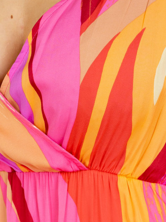 Sommer Maxi Damenkleid Rosa