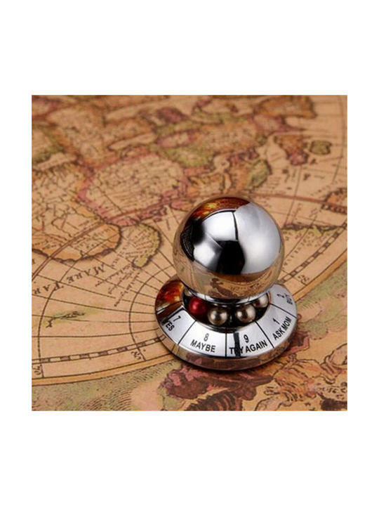 Philippi Ball Decision Maker Nickel Bürodekoration aus Metallisch 5x5x5cm in Silber Farbe