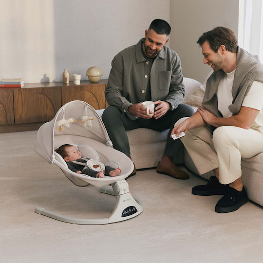 Kinderkraft Elektrische Babywippe Tulsy Grau