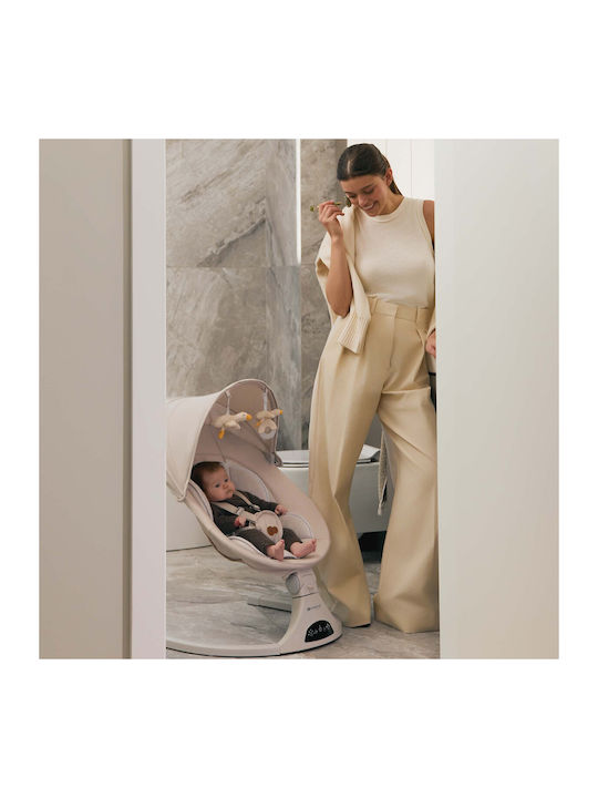 Kinderkraft Ηλεκτρικό Relax Μωρού Tulsy Μπεζ