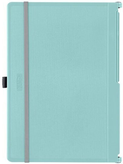 Sax Double Folding Clipboard A4-A5 30 Sheets Turquoise 750-20 Sax