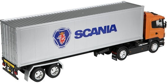 CarMotion Scania R470 Modeling Figure Tractor Orange in Scale 1:32 47x47cm.