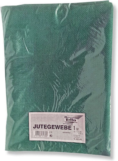 Folia Fabric for Wedding Favors Made of Linatsa Green 1pcs