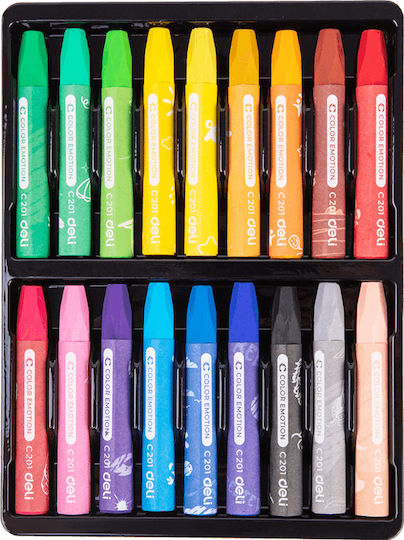 Deli Λαδοπαστέλ Color Emotion 18 Χρωμάτων