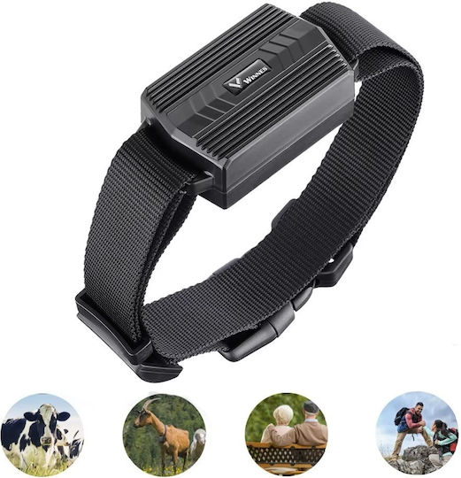 Tkstar GPS Електрическа Огърлица за Куче Голямо проследяване на животни TK935